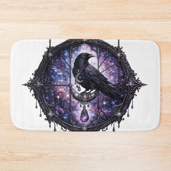 Item preview, Galaxy Raven Gothic Window designed and sold by jgvisualarts.