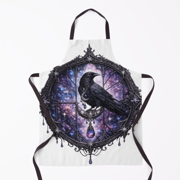 Artikelvorschau, Galaxy Raven Gothic Window entworfen und verkauft von jgvisualarts.