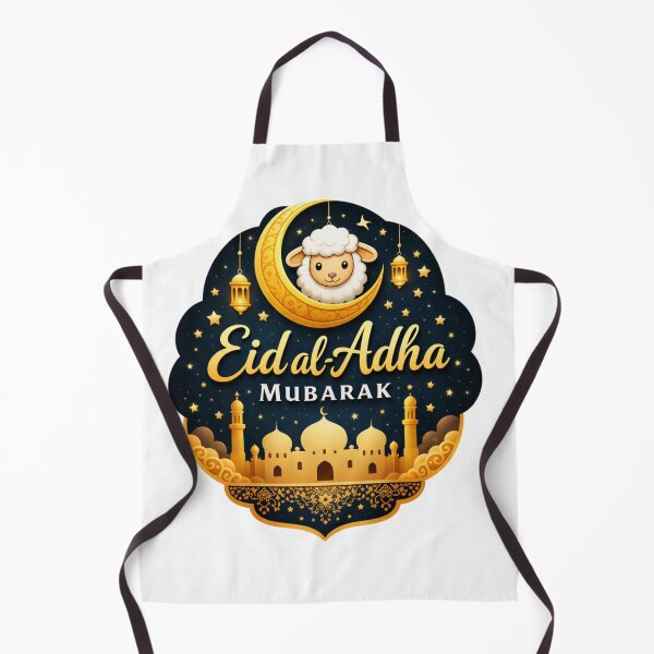 Item preview, Eid Mubarak Sheep Illustration – Eid al-Adha Design designed and sold by RALYSHOP.