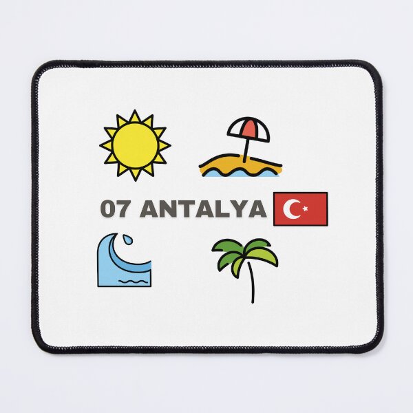 Item preview, Antalya Vibes – Emoji Design (Sun, Beach, Sea, Palm) designed and sold by iccdesignsshop.