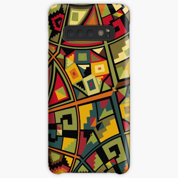 African Traditional Fabric Design Samsung Galaxy Snap Case