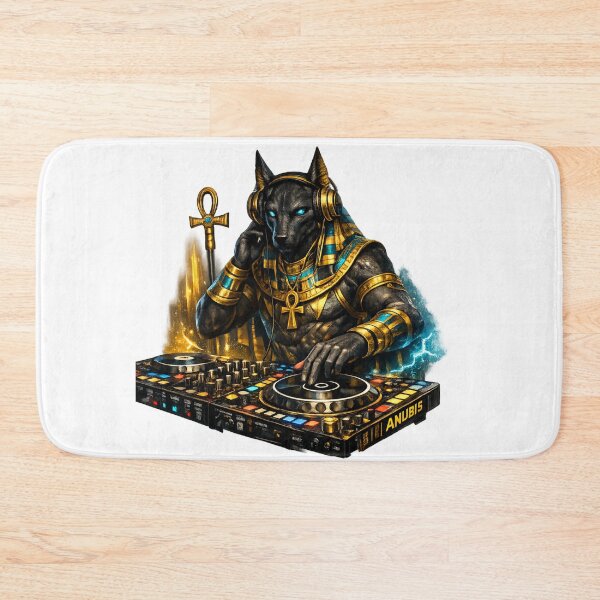 Item preview, DJ Anubis - god of parties designed and sold by  ZenRave Designs.