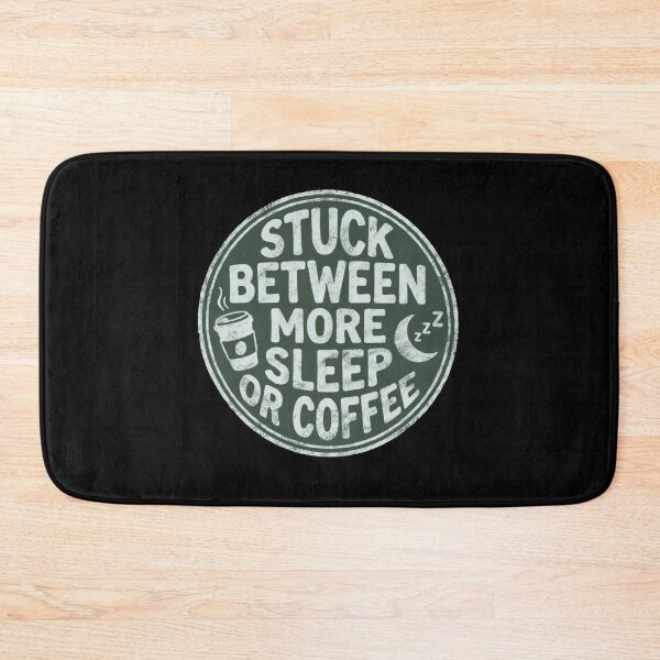 Item preview, Stuck Between More Sleep or Coffee Zzz designed and sold by Milasneeze.