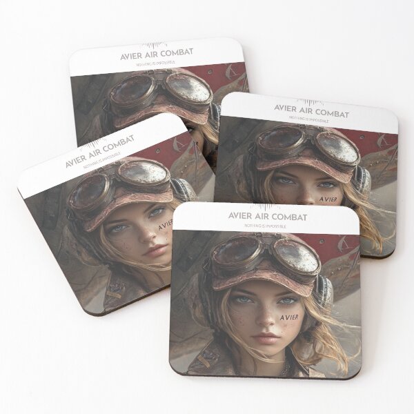 Item preview, Female fighter Avier pilot called Lois designed and sold by AvierAero.