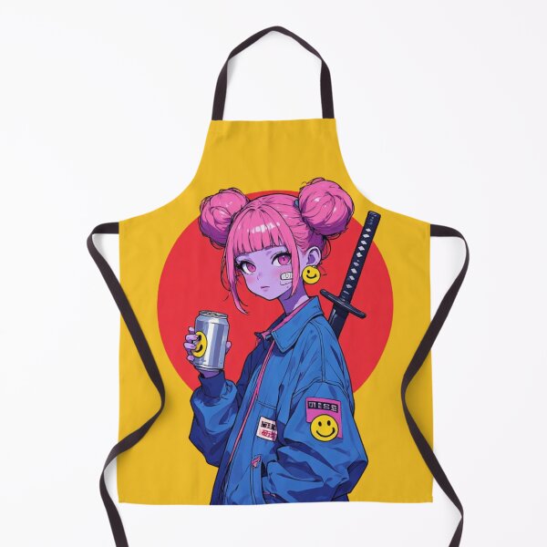 Item preview, Neon Ronin Refresh: Cyberpunk Streetwear Girl designed and sold by Jimakmo.