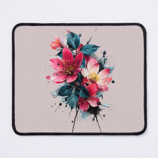 Item preview, Vibrant Floral Watercolor – Bold Botanical Flower Art   designed and sold by dharanna.