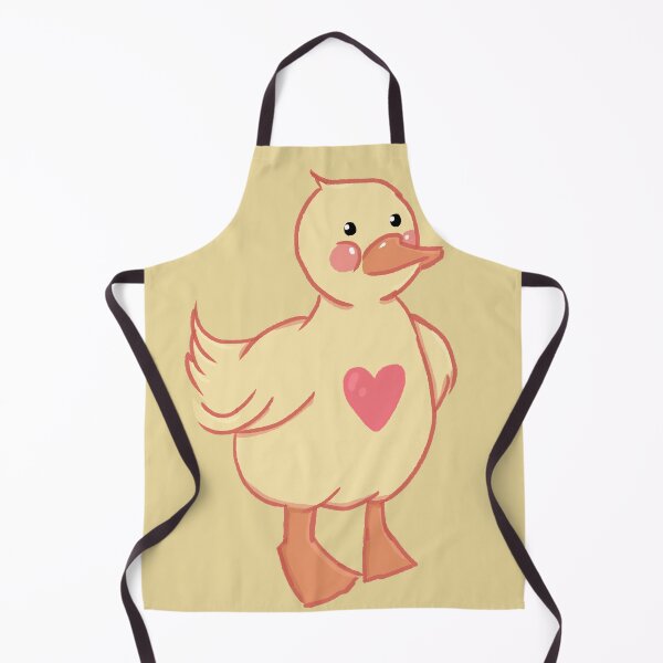 Item preview, Cute Duck with Heart Illustration designed and sold by MaiAndMu.