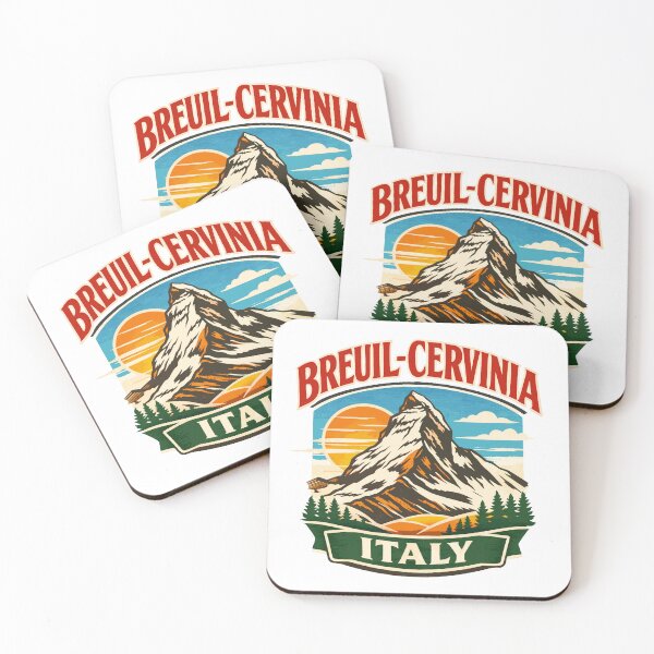 Item preview, Breuil Cervinia Italy Matterhorn Alpine Mountain Graphic designed and sold by JackCurtis1991.