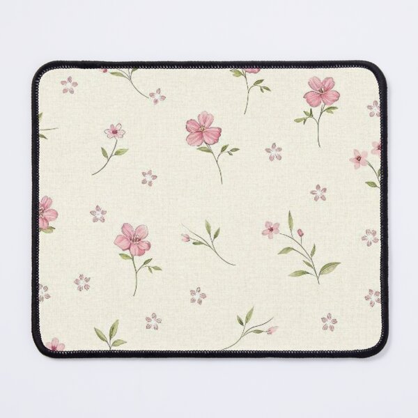 Item preview, Delicate Pink Flower Pattern, Cottagecore Aesthetic Design designed and sold by PoisedPaper.