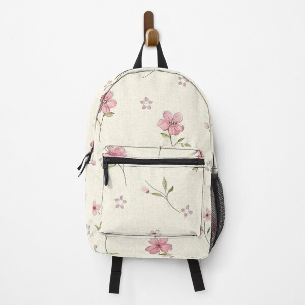 Item preview, Delicate Pink Flower Pattern, Cottagecore Aesthetic Design designed and sold by PoisedPaper.