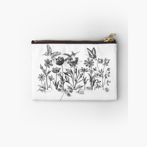 Item preview, Native Blooms, Happy Wings – Botanical Line Art Design designed and sold by EarthArtDesigns.