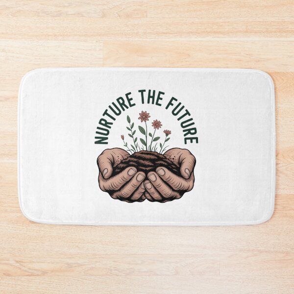 Item preview, Nurture The Future — Wildflower Hands Soil Botanical Environmental Activist Graphic Tee designed and sold by proearth2022.