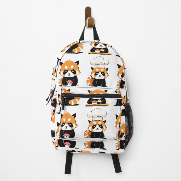 Item preview, Grumpy Red Panda Sushi Sticker Pack designed and sold by The Grumpy Pet Club.