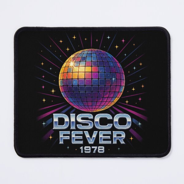 Item preview, 1978 Disco Fever Retro Mirror Ball 70s Party Aesthetic designed and sold by DraftAndDoneArt.