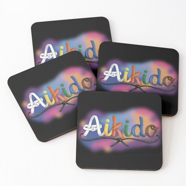 Item preview, Aikido Belts designed and sold by The Dotted Brush.