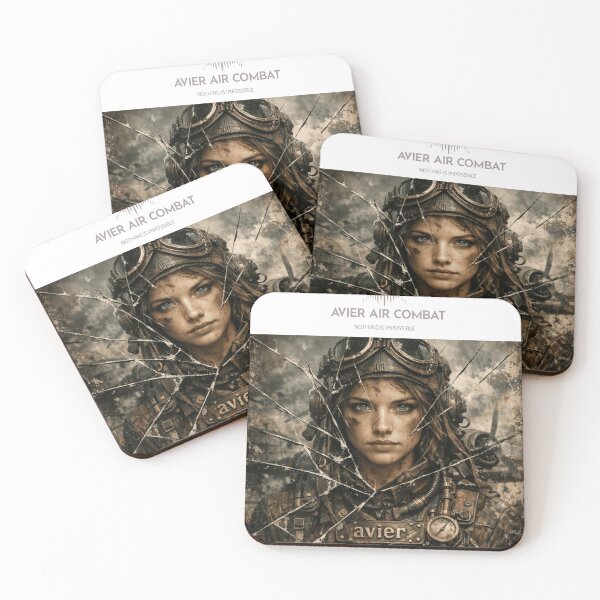 Item preview, Female fighter Avier pilot called Faith designed and sold by AvierAero.