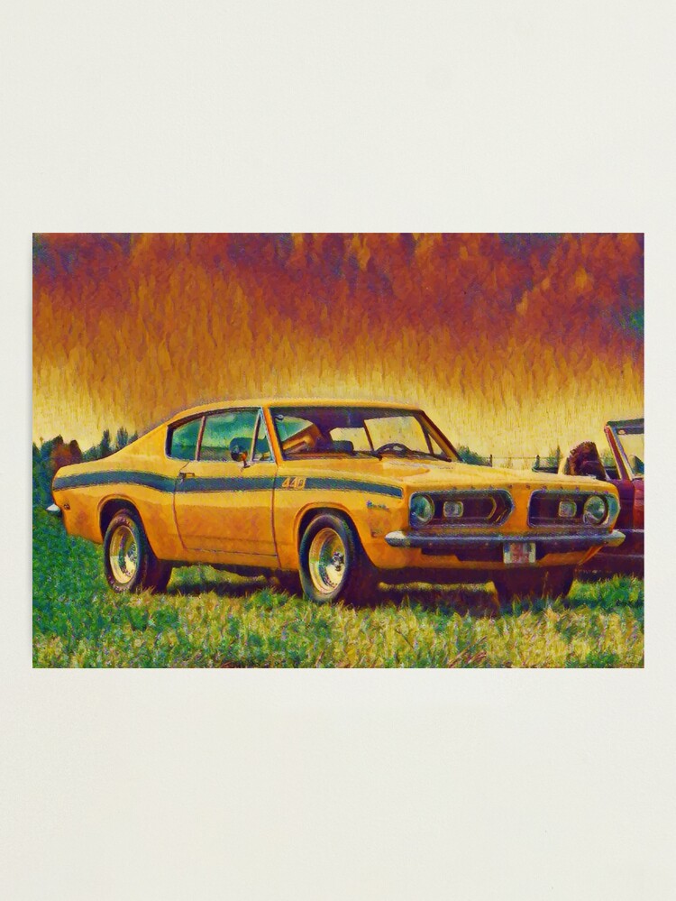Alternate view of 1969 Plymouth Barracuda 440 Photographic Print