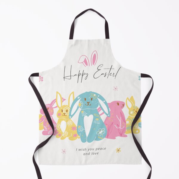 Item preview, Happy Easter – Cute Bunny Pastel Spring Design designed and sold by Saynix.