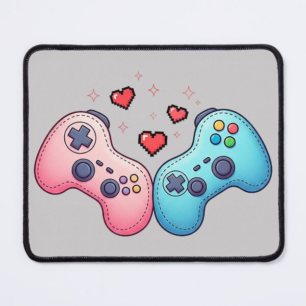 Item preview, Kawaii Gamer Couple Controller designed and sold by SholoStudio.