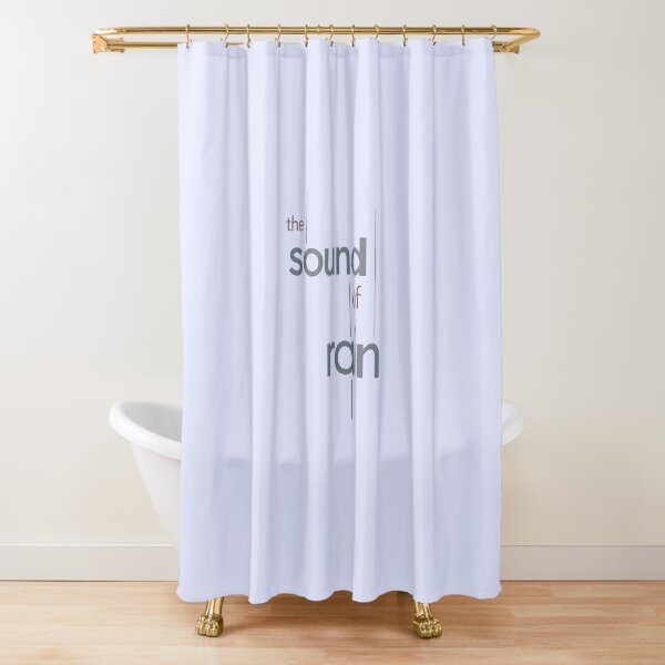 Item preview, Minimalist Typography Poster “The Sound of Rain” | Morandi Aesthetic Swiss Design designed and sold by MimiSabu.