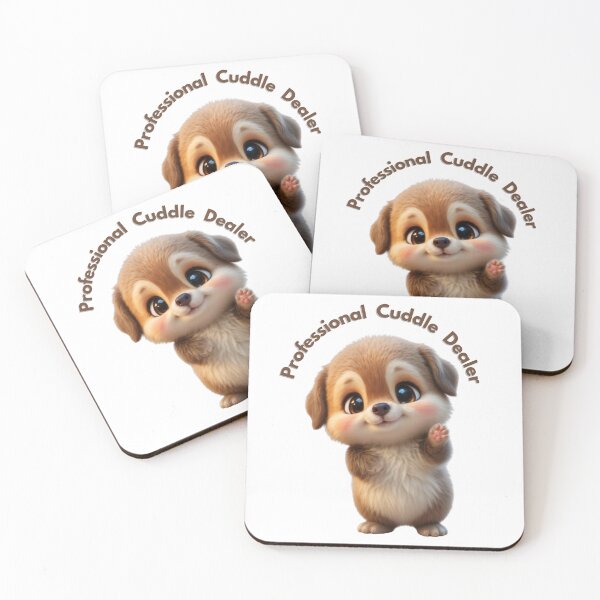 Item preview, Professional Cuddle Dealer - Cute Waving Pupp designed and sold by HALYNA070824.