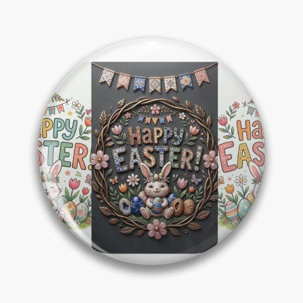 Artikelvorschau, Frohe Ostern – Niedliches Hasen-Pastell-Frühlingsdesign entworfen und verkauft von Saynix.