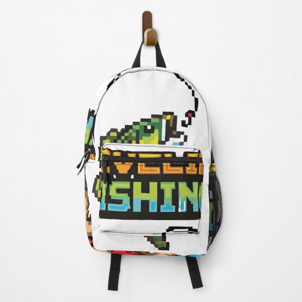 Item preview, Leveling Up My Fishing Skills – Funny Pixel Art Fishing Gamer Shirt, Gift for Fisherman Who Games designed and sold by BambaKchula.