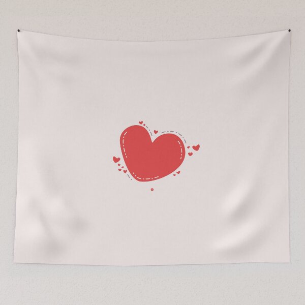 Item preview, Paper heartbeats designed and sold by XUSRedbubble.
