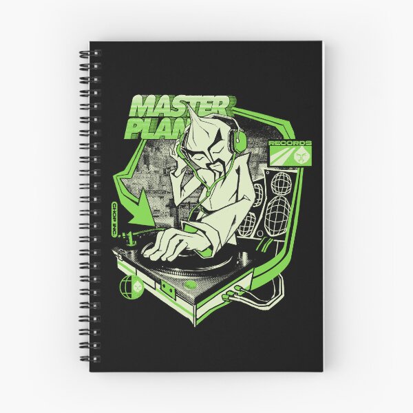 Item preview, Master Plan Records designed and sold by Ilustrata®.