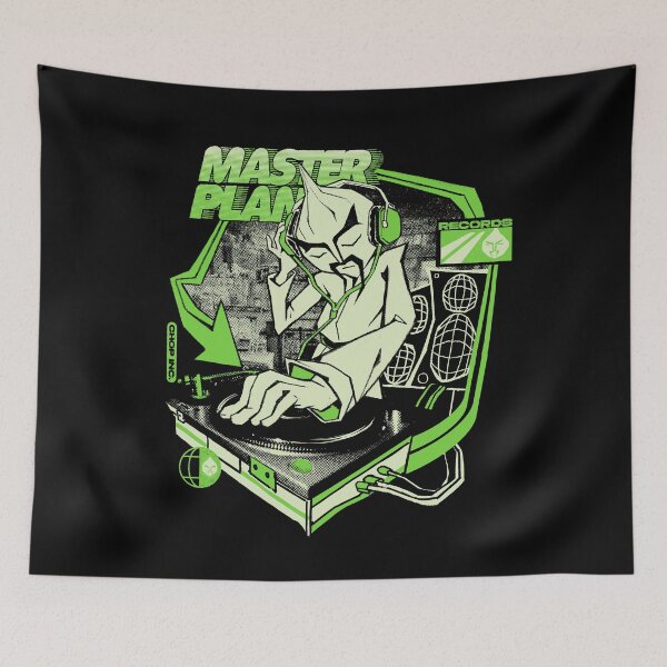 Item preview, Master Plan Records designed and sold by Ilustrata®.