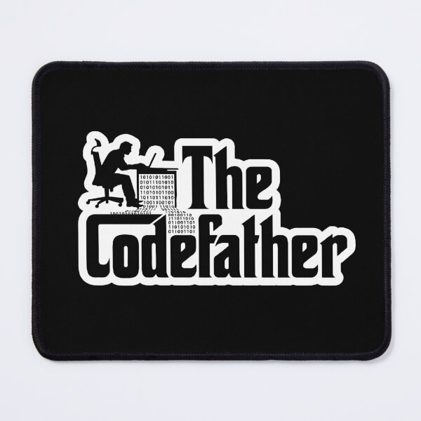 Item preview, The Codefather - Funny Programmer Coding Binary Parody Art designed and sold by LoFi-OG.
