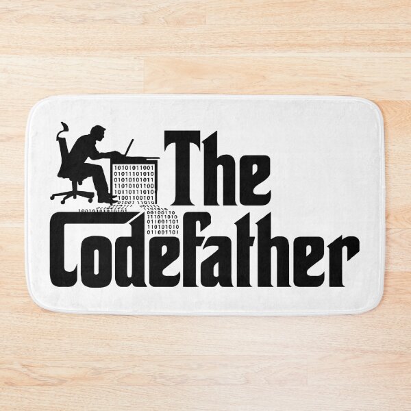 Item preview, The Codefather - Funny Programmer Coding Binary Parody Art designed and sold by LoFi-OG.