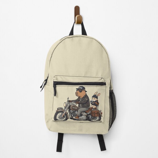 Item preview, Capybara Biker Crew – Retro Motorcycle Adventure designed and sold by Dogandesighn.