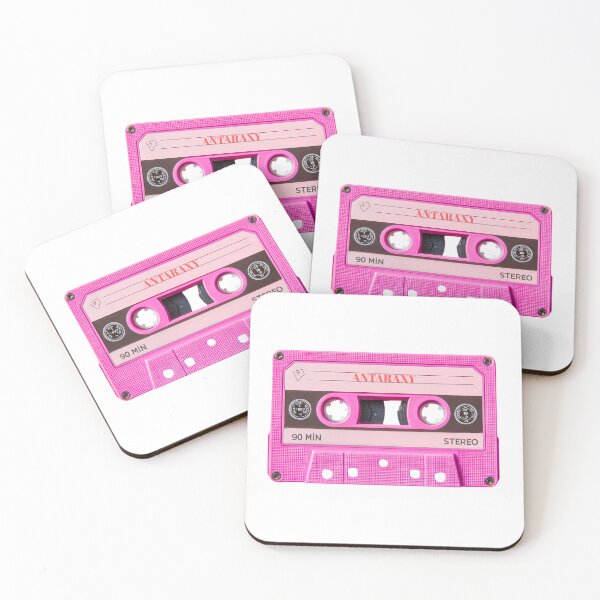 Item preview, Pink Retro Audio Cassette Tape Antaraxy designed and sold by CiNi13.