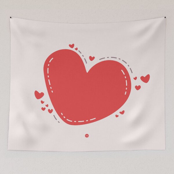 Item preview, Paper heartbeats designed and sold by XUSRedbubble.