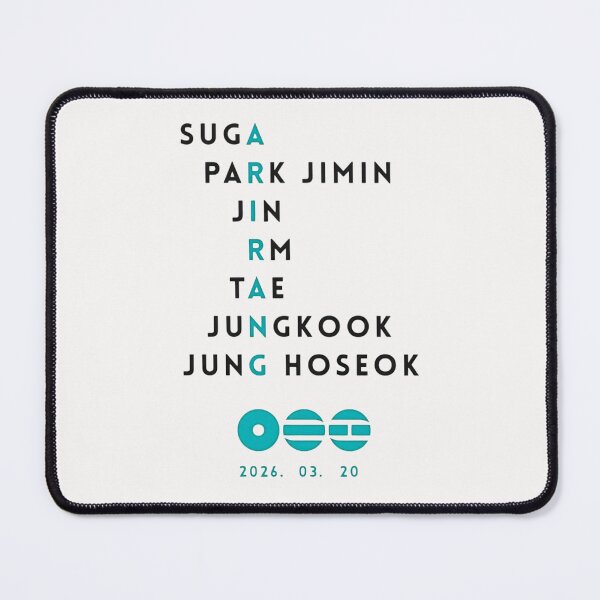Item preview, Arirang Typography Design Inspired by BTS | K-pop Fan Art Text Design designed and sold by RADesignHub.