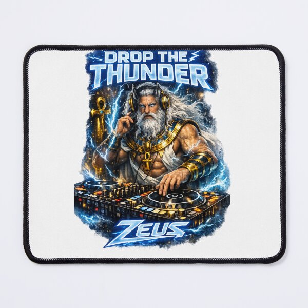 Item preview, Zeus Drops the Thunder Beats designed and sold by  ZenRave Designs.