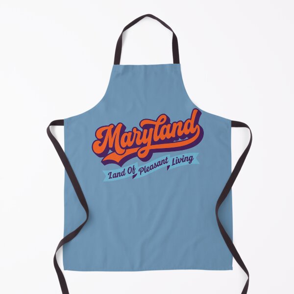 Item preview, Vintage Maryland Pride: Land Of Pleasant Living Retro Script designed and sold by Cozy-Old-Pub.