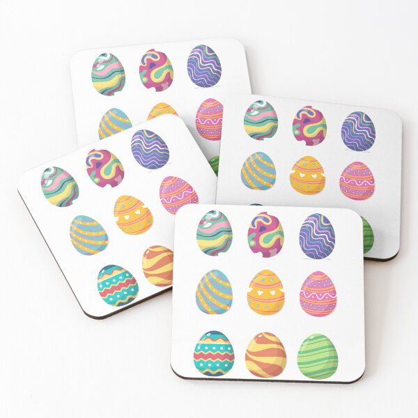 Item preview, Colorful Easter Eggs Sticker designed and sold by stylishsketcher.