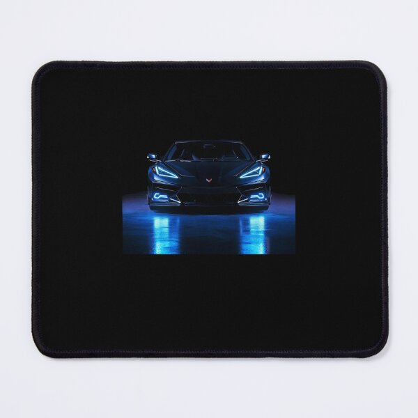Item preview, 2023 Corvette Z06 C8 Wide Split Blue Neon Dark Sports Car designed and sold by TheArtOfCar.