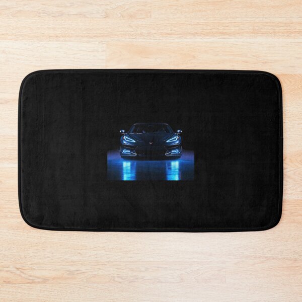 Item preview, 2023 Corvette Z06 C8 Wide Split Blue Neon Dark Sports Car designed and sold by TheArtOfCar.