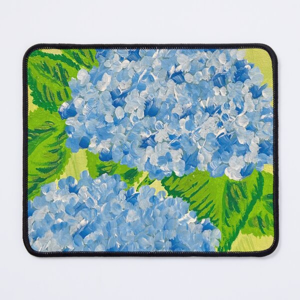 Item preview, Hydrangea Blues Floral Theme designed and sold by Deb Bossert Artworks.