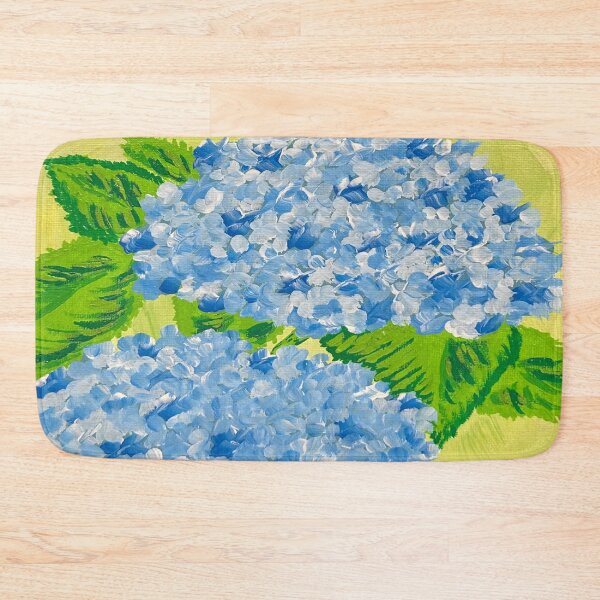 Item preview, Hydrangea Blues Floral Theme designed and sold by Deb Bossert Artworks.