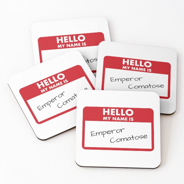 Item preview, Hello My Name is Emperor Comatose designed and sold by JLBookshelf.