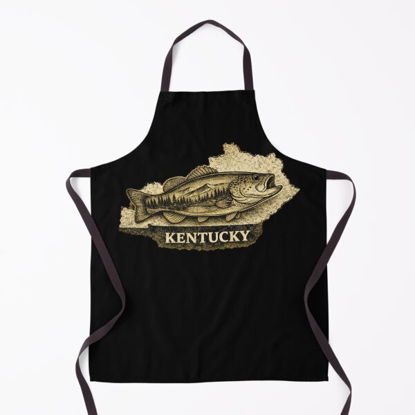 Item preview, Kentucky Bass Fishing Shirt – Largemouth Bass Tee, KY Fishing Design, Vintage Angler Shirt, Fisherman Gift designed and sold by WildWonderfulWear.