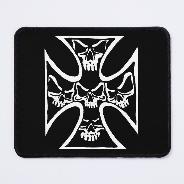 Item preview, Skull Iron Cross designed and sold by Chad's Fresh Art.