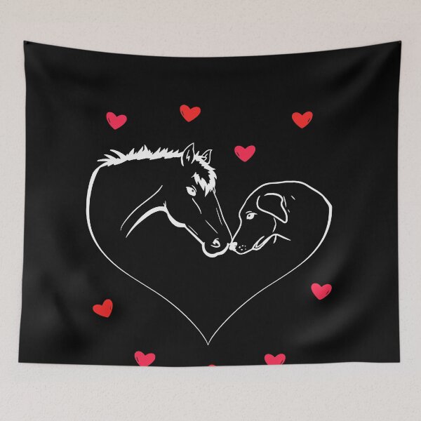 Item preview, Horse Dog, Horse, Dog, Horse Lover Gift, Horse Riding, Horse Tee, Horse Racing, Dog, Dog Owner Gift designed and sold by DoodleUrban.
