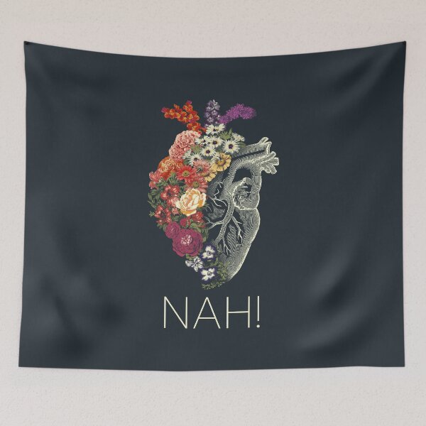 Item preview, Nah! Flower Heart Spring by Tobe Fonseca designed and sold by Tobe Fonseca®.