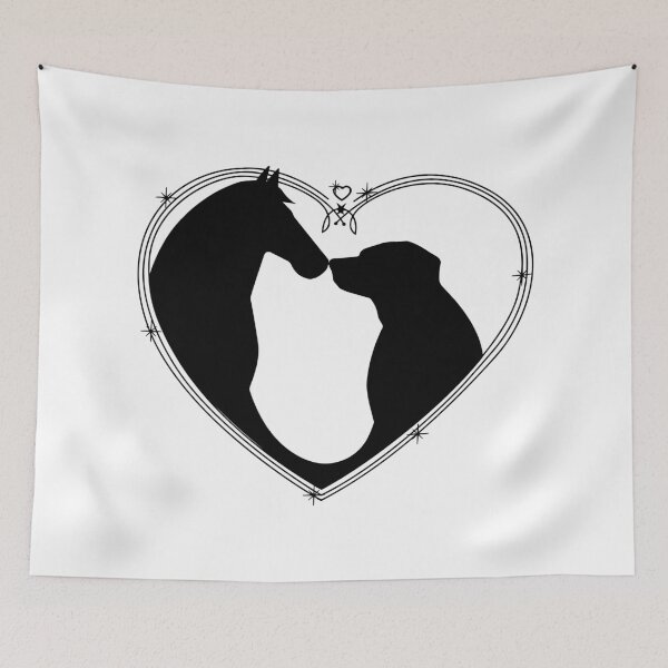 Item preview, Horse Dog, Horse, Dog, Horse Lover Gift, Horse Riding, Horse Tee, Horse Racing, Dog, Dog Owner Gift designed and sold by DoodleUrban.