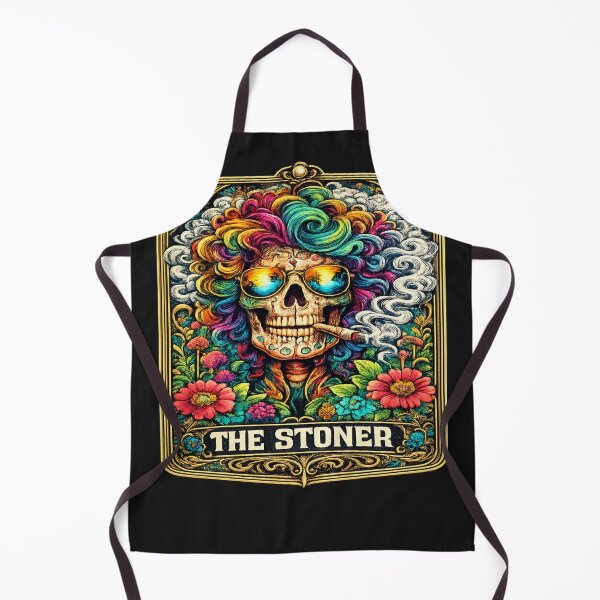 Item preview, The Stoner Skull Vintage Psychedelic Art Shirt designed and sold by GhostDawgs.